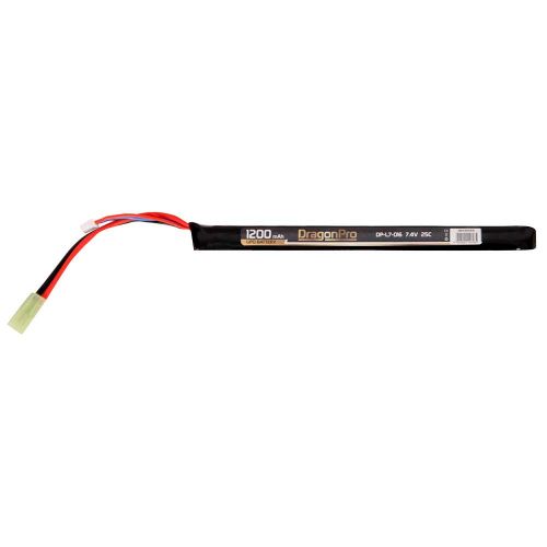 DRAGONPRO DP-L7-016 7.4V 1200mAh 25C LiPO 185x14x11mm