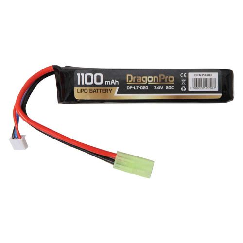 DRAGONPRO DP-L7-020 7.4V 1100mAh 20C LiPO 103x21x13mm
