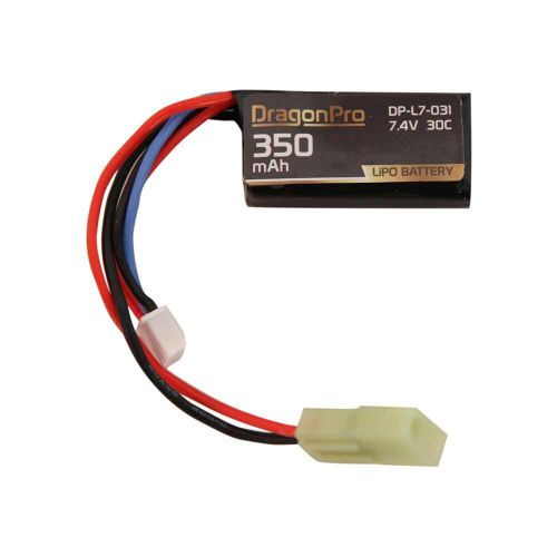 DRAGONPRO DP-L7-031 7.4V 350mAh 30C Mini LiPO 40x20x12mm