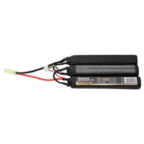 DRAGONPRO DP-L11-016 11.1V 3000mAh 20C LiPO (1+1+1) 128x21x17.5mm