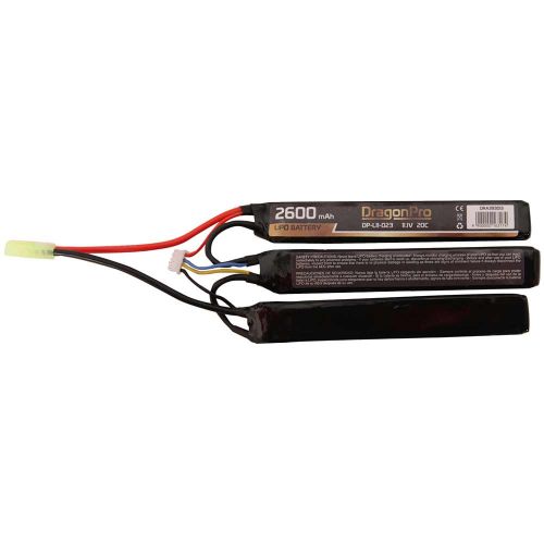 DRAGONPRO DP-L11-023 11.1V 2600mAh 20C LiPO (1+1+1) 130x21x11mm