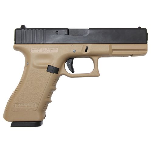 KJ WORKS KP-17 CO2 BlowBack Tan