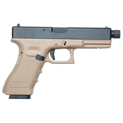 KJ WORKS KP-17-TBC-MS CO2 BlowBack TAN