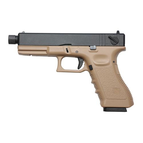 KJ WORKS KP-18-TBC-MS CO2 BlowBack TAN